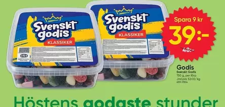 Svenskt godis Klassiker