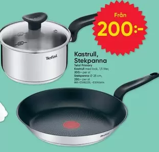 Tefal - Kastrull, Stekpanna