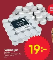 Värmeljus