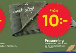 Presenning