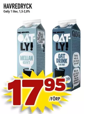 Oatly - HAVREDRYCK