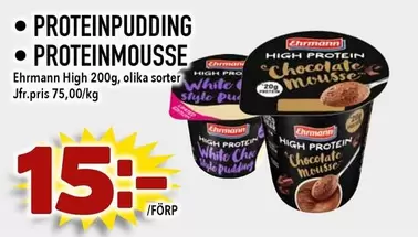 Ehrmann - PROTEINPUDDING PROTEINMOUSSE