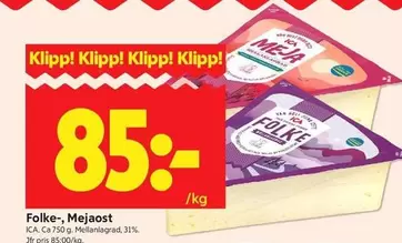 Folke-, Mejaost