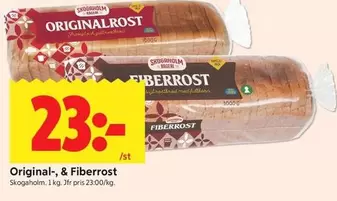 Skogaholm - Original- & Fiberrost
