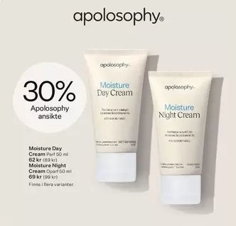 Moisture Day Cream, Moisture Night Cream
