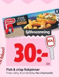 Findus - Fish & crisp fiskpinnar