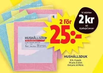 HUSHÅLLSDUK