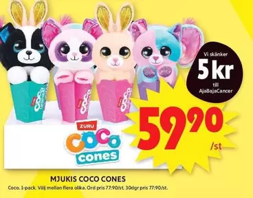 MJUKIS COCO CONES