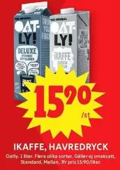 Oatly - IKaffe, Havredryck