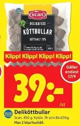 Scan - Köttbullar