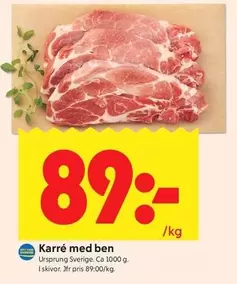 Karré med ben