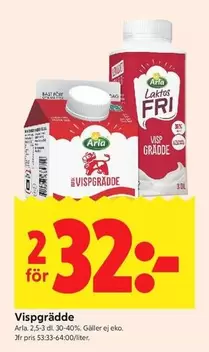 Arla - Vispgrädde