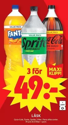 coca-cola - Fanta, Sprite, Coca-Cola