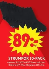 Mywear - STRUMPOR 10-PACK