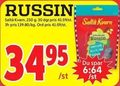 Saltå kvarn - Russin