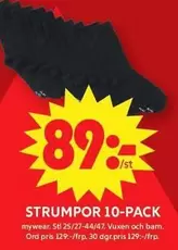 Mywear - STRUMPOR 10-PACK