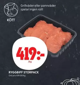 RYGGBIFF STORPACK