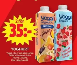 yoggi - YOGHURT