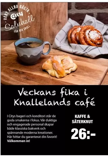 Favorit - Veckans fika i Knallelands café