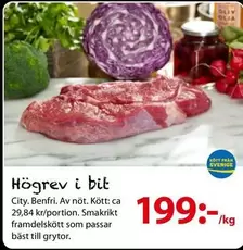 Högrev i bit