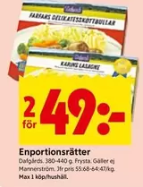 Enportionsrätter
