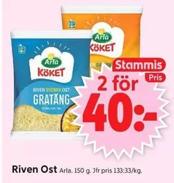 Arla - Riven Ost Grätäng
