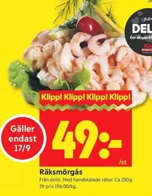Räkmörgås