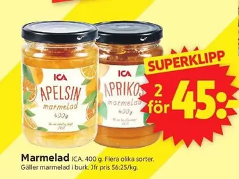 Apelsin marmelad, Aprikos marmelad