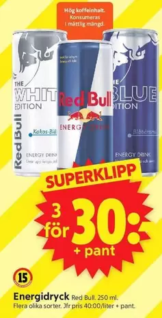 Red bull - Energidryck