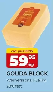 Wernerssons - GOUDA BLOCK