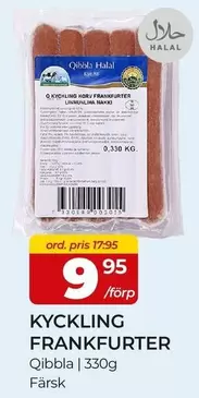 KYCKLING FRANKFURTER