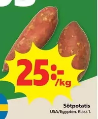 Sötpotatis