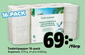 Änglamark - Toalettpapper