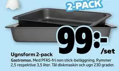 GastroMax - Ugnform 2-pack