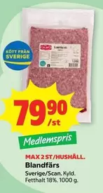 Scan - Blandfärs