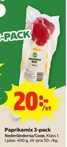 Coop - Paprikamix 3-pack