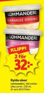 Lohmanders - Kyllda såser
