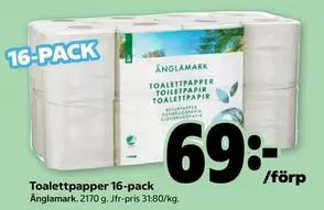 Änglamark - Toalettpapper