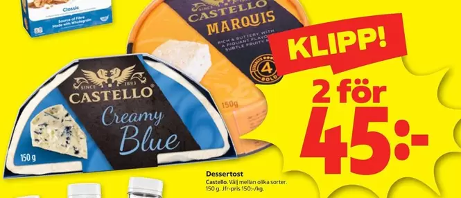 Castello - Creamy Blue / Marquis