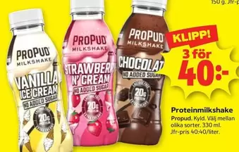 Proteinmilkshake