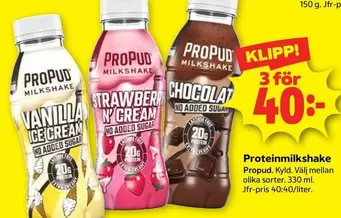 Proteinmilkshake