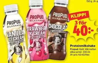 Proteinmilkshake