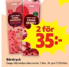 Coop - Bärdryck