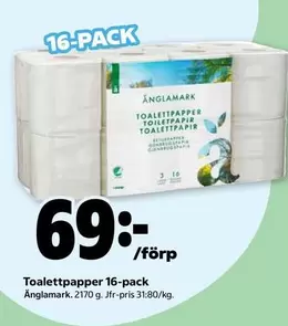 Änglamark - Toalettpapper