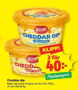 kavli - Cheddar Dip