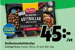 Scan - DELIKATESS KÖTTBULLAR
