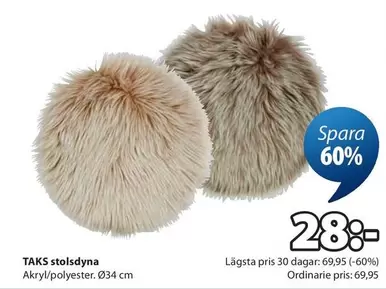 TAKS stolsdyna