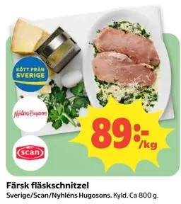 Scan - Färsk fläsk schnitzel