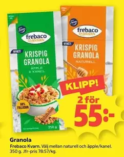 Frebaco - Krispig Granola
