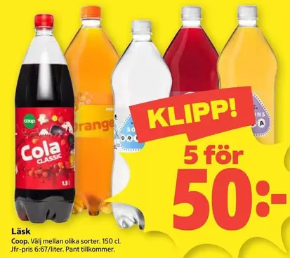 Coop - Läsk